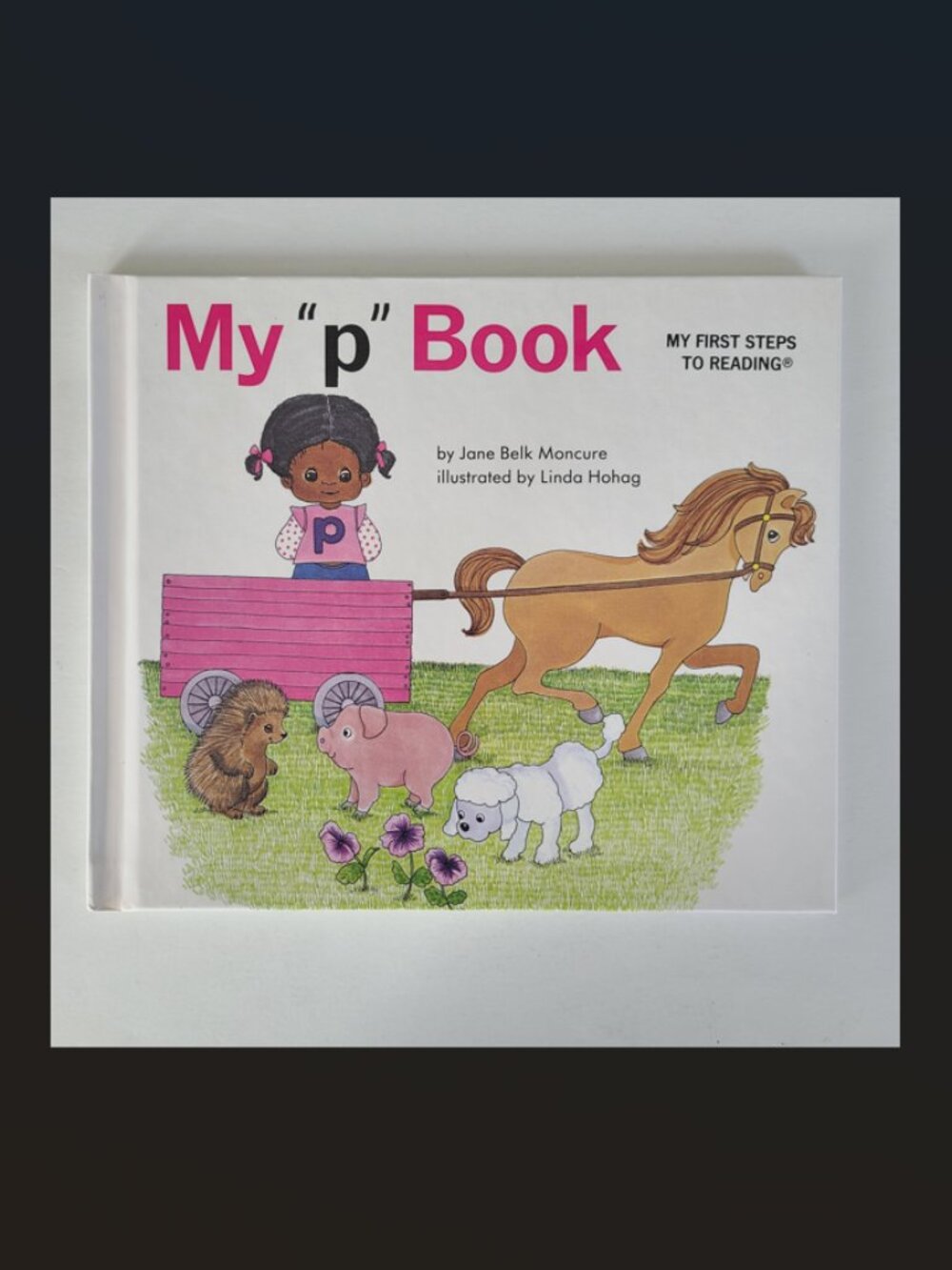 5/$15 Kids Book Moncure My p Book Preschool Early Reading HC Phonics Alphabet